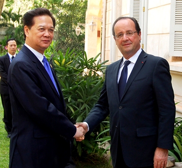 2013: Año especial de relaciones Vietnam-Francia